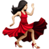 💃🏻 woman dancing: light skin tone display on Apple